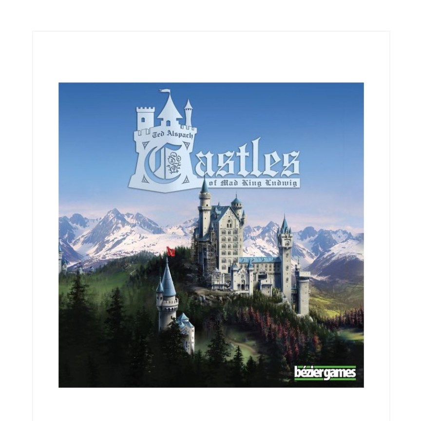 بازی رومیزی یا بردگیم قلعه های شاه لودویگ دیوانه (Castles of Mad King Ludwig)