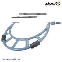 میکرومتر دیجیتال داسکوا خارج 500-400 سر تنظیم شو ضد آب مدل 0006-4905