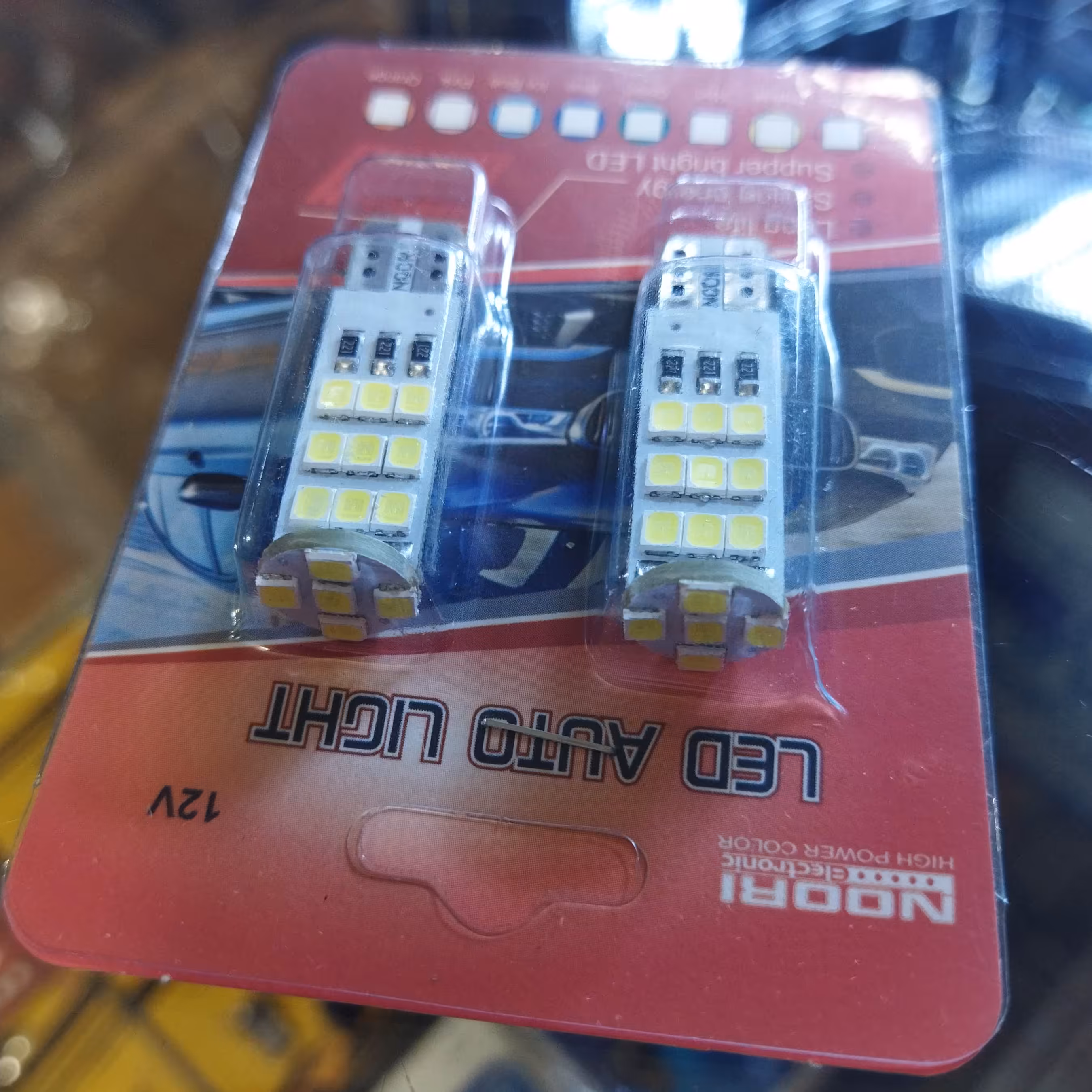 لامپ چراغ شب SMD سفید یخی 