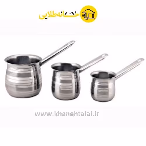 شیرجوش استیل 3عددی