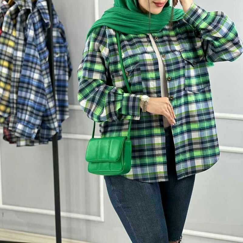 مانتو و شومیز زنانه چهارخانه