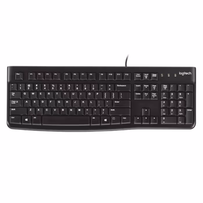 قیمت و خرید کیبورد باسیم لاجیتک مدل K120 | یاس ارتباط