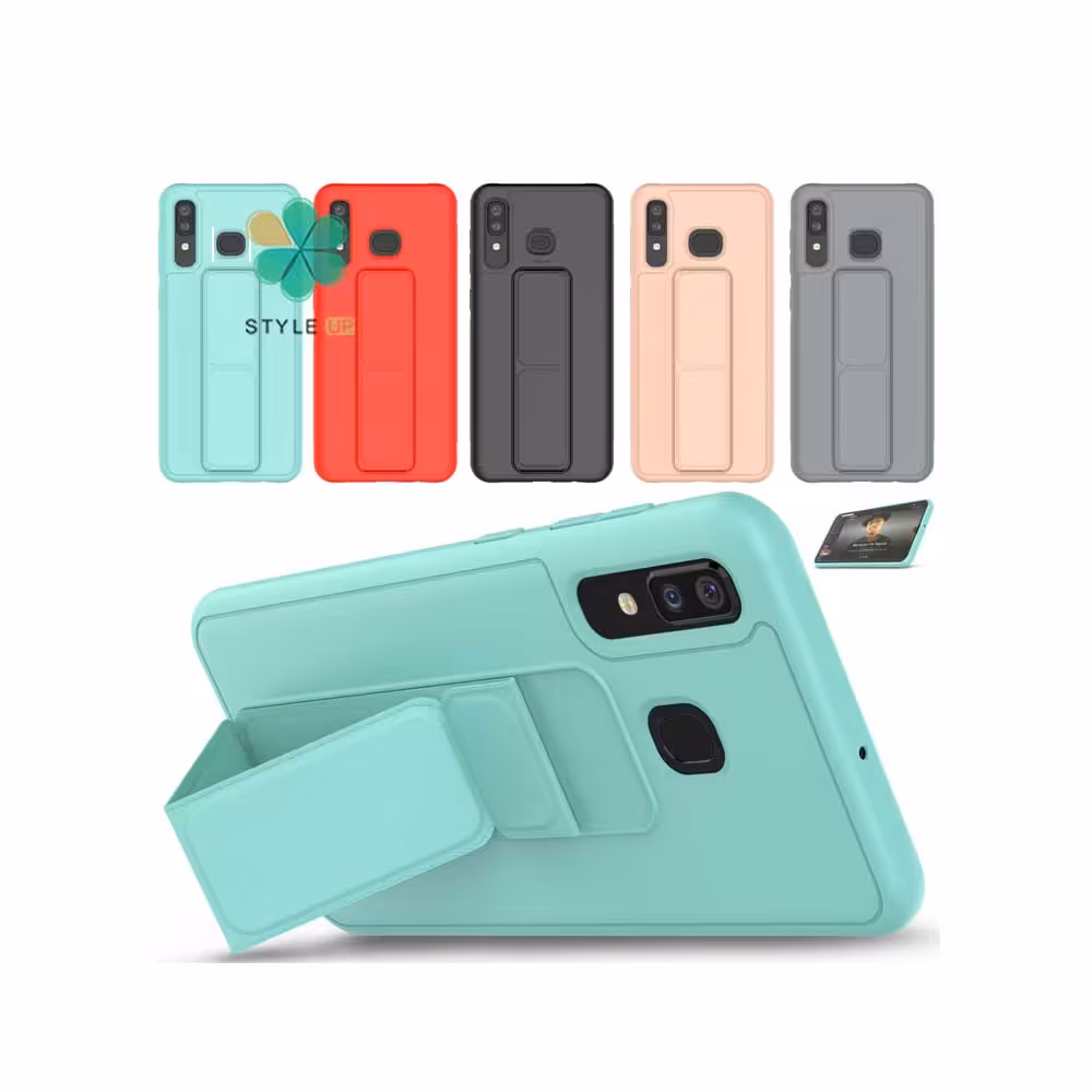 قاب گوشی سامسونگ Samsung Galaxy A10s مدل سیلیکونی هولدردار