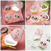 مینی فن و آینه چراغ دار LED در طرح های فانتزی شارژی همراه با کابل USB