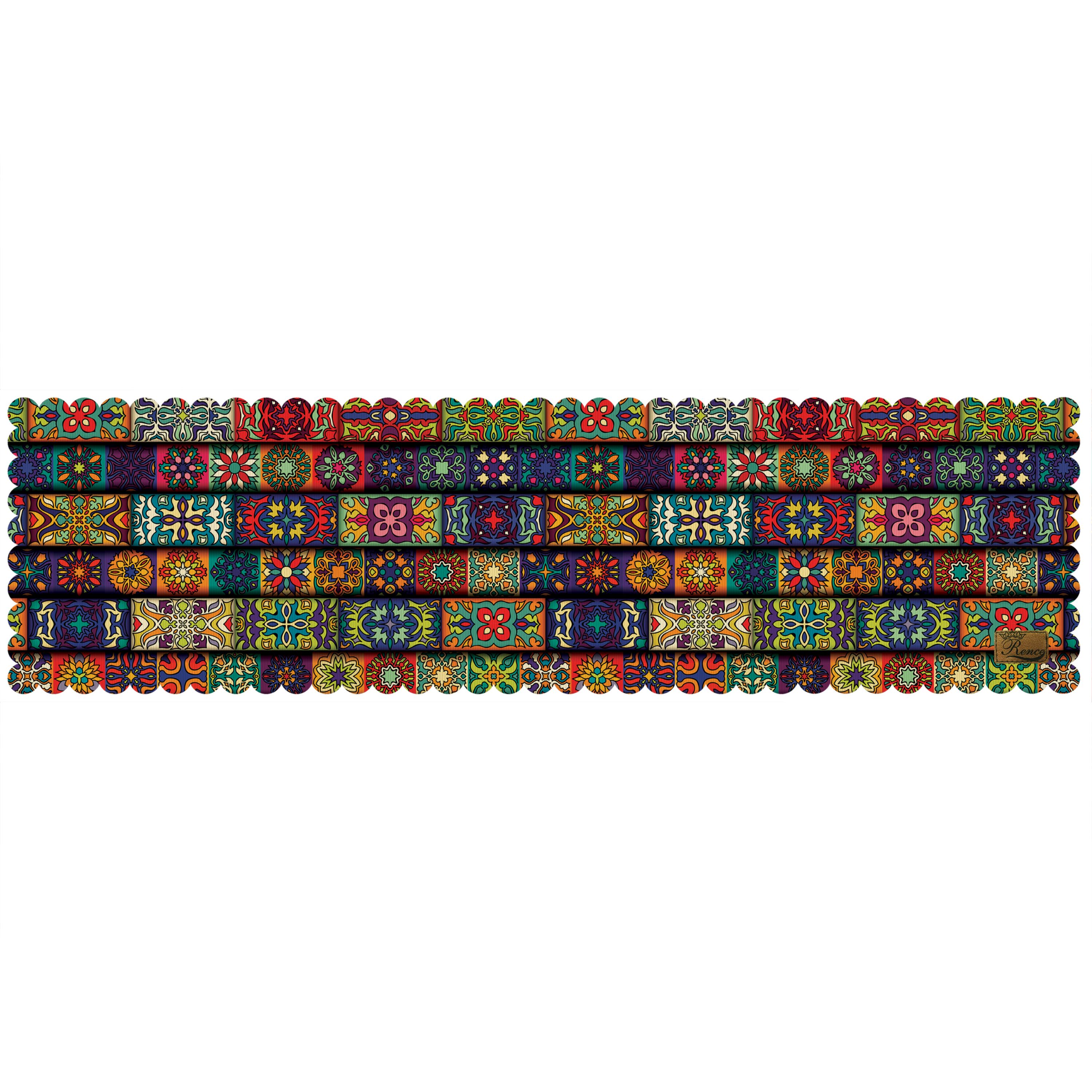 رانر رومیزی مخمل رنس مدل R3-42075 سایز 130x40 سانتی متر