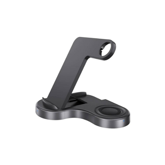 استند و شارژر وایرلس پاورولوژی Powerology 3 in 1 Wireless Powerstand Pro P3IN1QI توان 15 وات