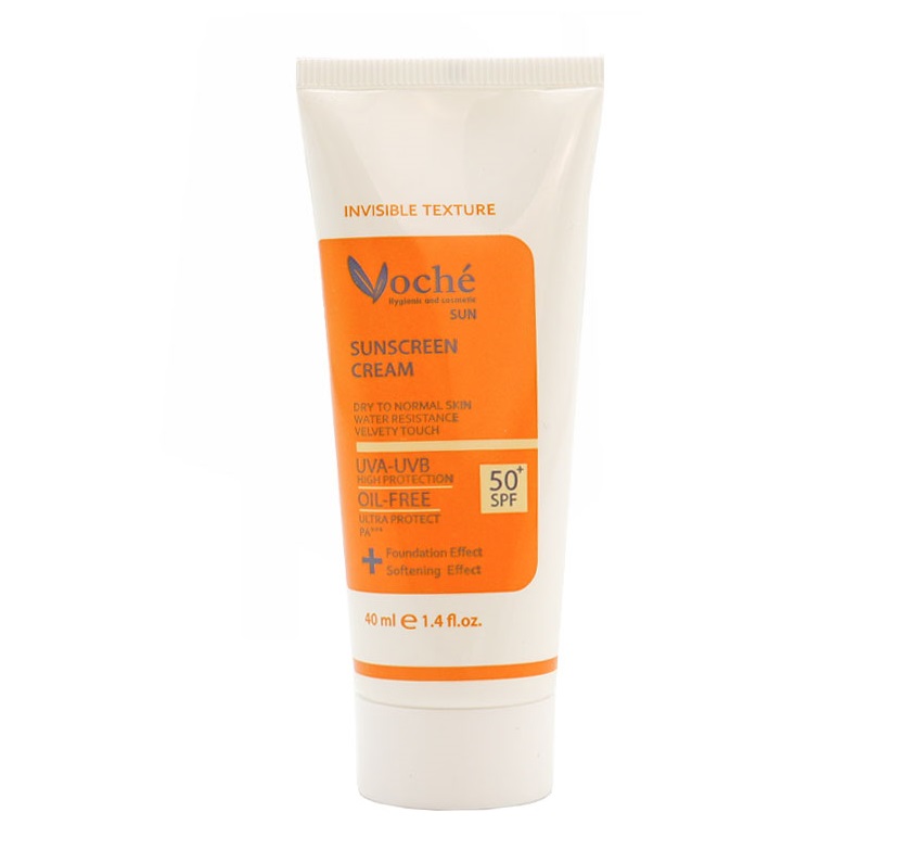 کرم ضد آفتاب بیرنگ spf 50 وچه | مناسب پوست خشک و نرمال