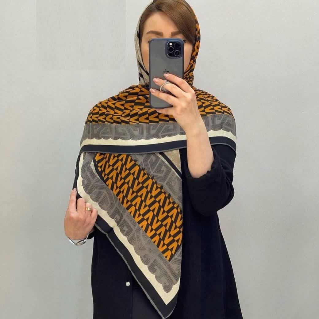 روسری نخی بهاره قواره 120