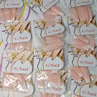 ناخن مصنوعی فرنچ بلند بسته 10 عددی french neil ناخن فرنچ انواع مواد کاشت ناخن لاک ناخن ناخنمصنوعی دیزاین ناخون موجوده 