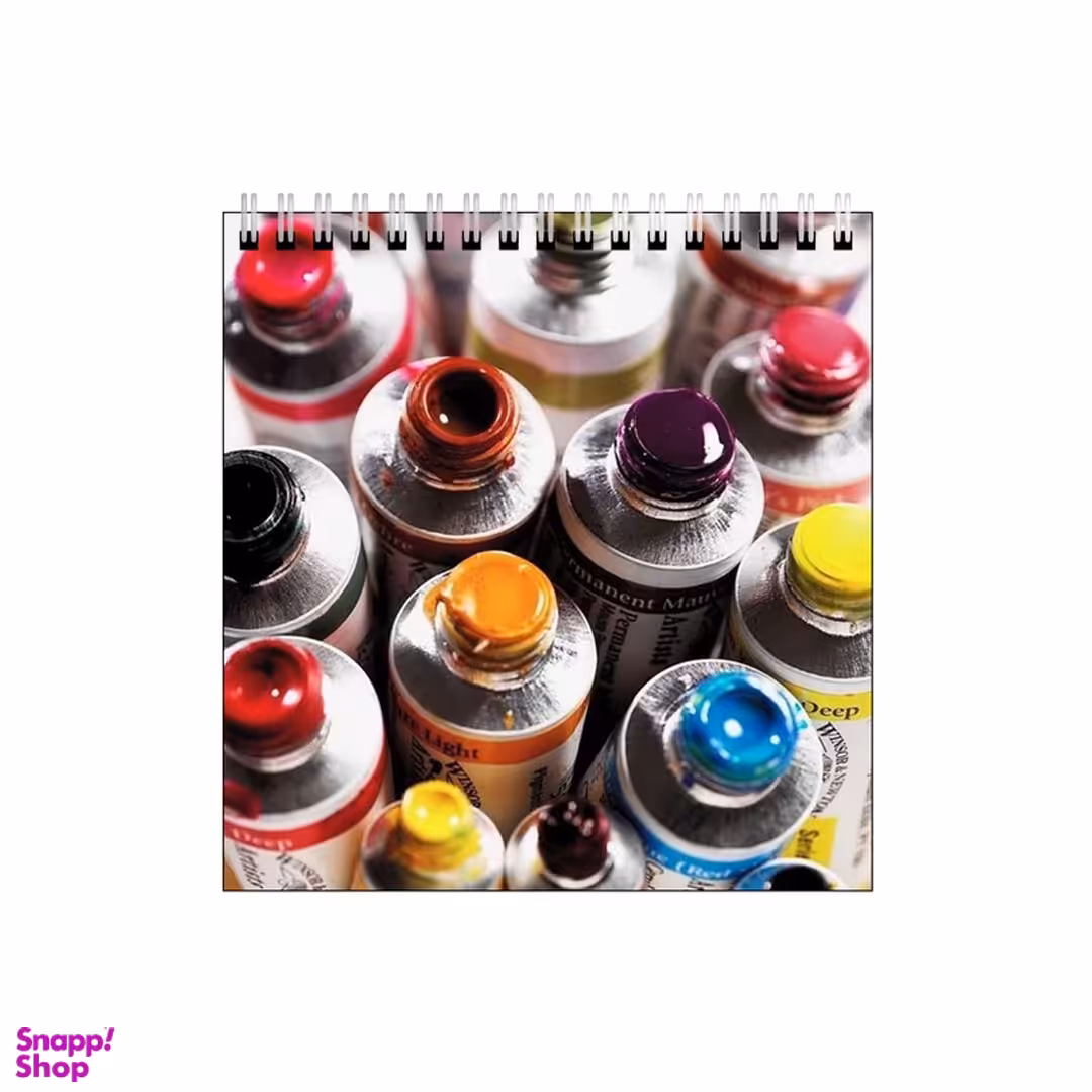 دفتر طراحی بامبیلیپ طرح رنگ روغن و اکرولیک کد 3202958