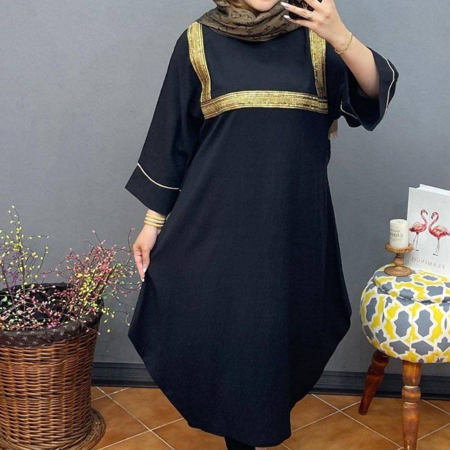 مانتو محرمی مناسب فصل تابستان مدل نیلا جنس ابروبادی کیفیت پارچه درجه1 فری قواره بزرگتر 40تا54قواره کوچکتر هم 40تا50