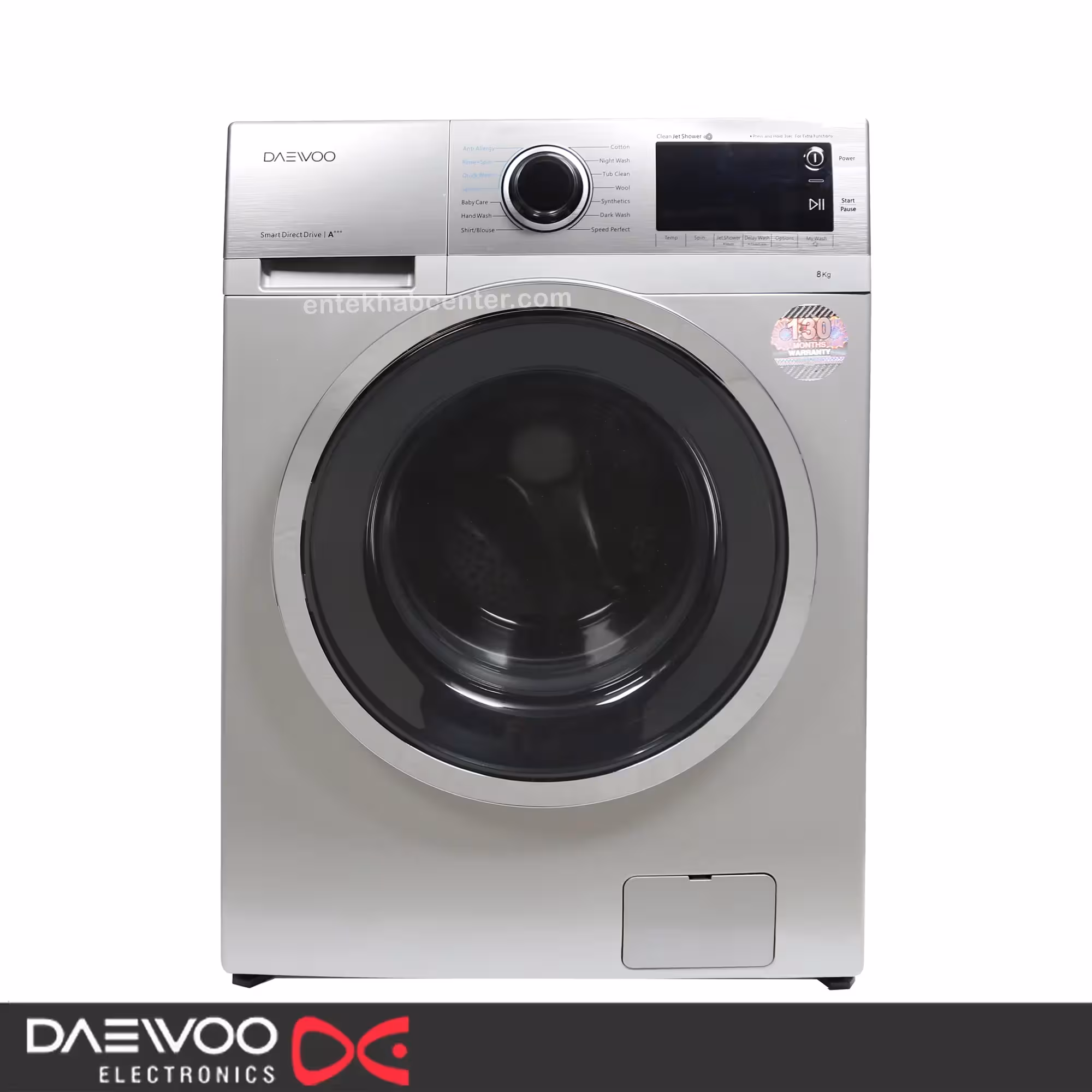 ماشین لباسشویی دوو سری ذن پرو 8 کیلویی مدل LM-850SS