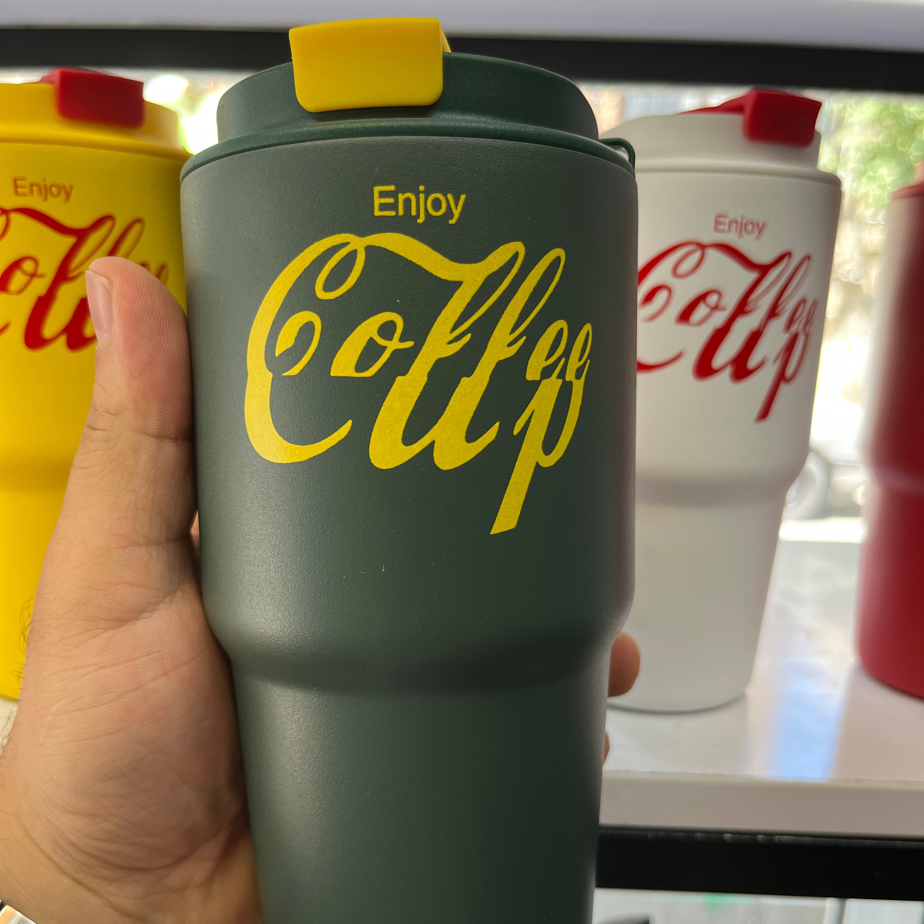 ماگ مدل کافه Enjoy طرح cup 0.600