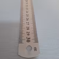 خط کش فلزی 30 سانتی++هدیه کاربردی غرفه دار