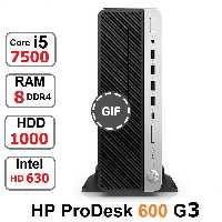 مینی کیس HP ProDesk 600 G3 SFF Core i5-7500 رم8 گیگ