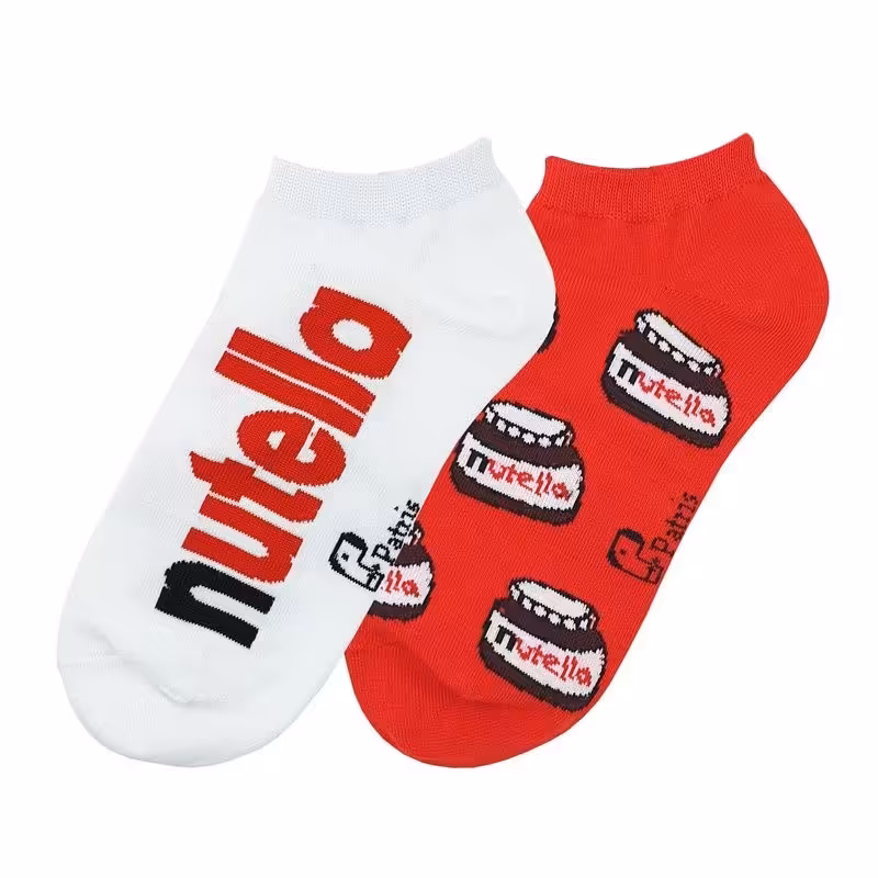 جوراب مچی نانو طرح تا به تا شکلات نوتلا پاتریس