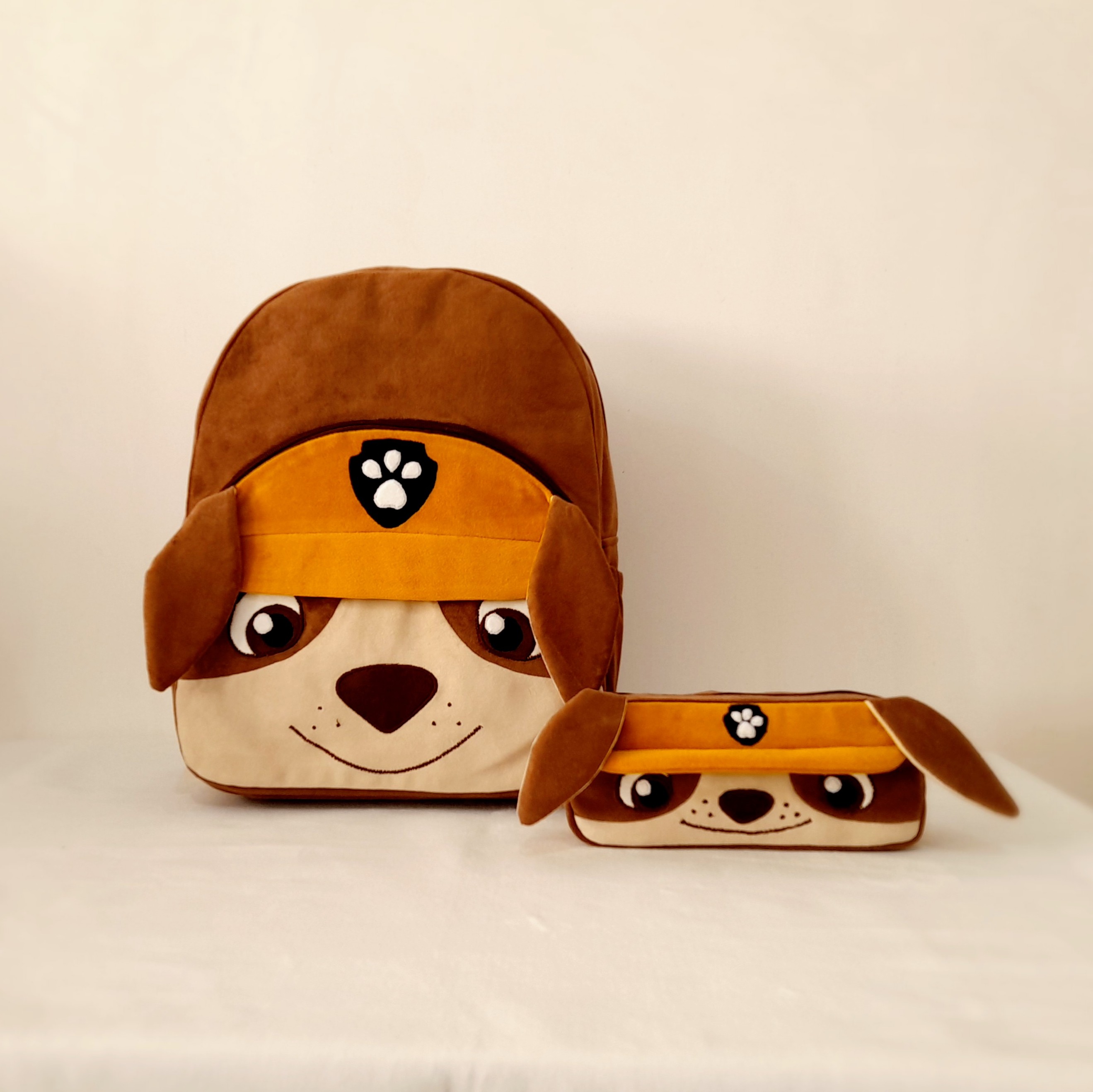 کوله پشتی مدرسه (بدون جامدادی و رنگ قهوه ای)