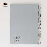 دفتر 100 برگ سیمی ایمان جلد سخت رحلی طرح 72