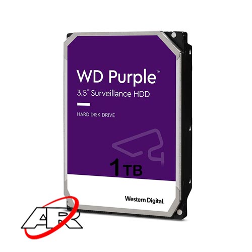 هارد دیسک اینترنال وسترن دیجیتال مدل ***Purple 1TB WD10P