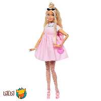 عروسک باربی Barbie مدل Deluxe Style با موی بلوند کد HYV27