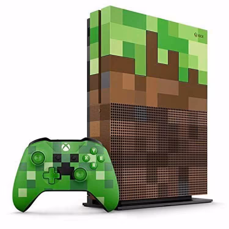 ایکس باکس Xbox One S 1TB – باندل بازی Minecraft Limited Edition