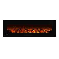 شومینه برقی اود آلوو مدل هیتر جلو تک رنگ کد 170