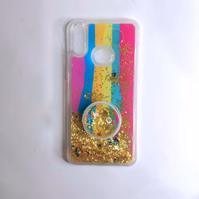 گارد (کاور) آکواریومی گوشی A10s سامسونگ با پاپ سوکت