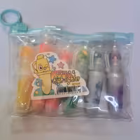 هایلایت 6 رنگ طرح روان نویس در رنگ های جذاب