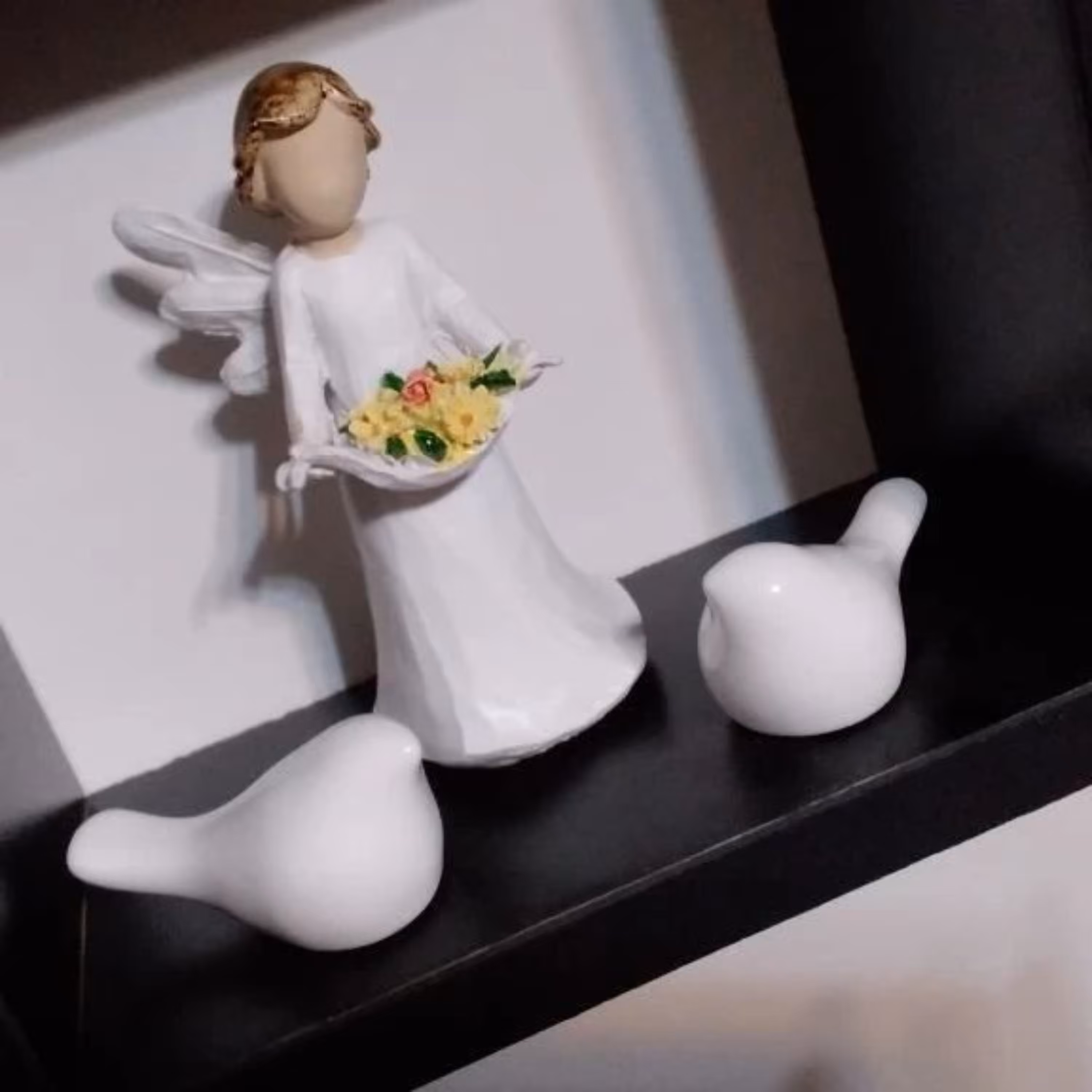 پرنده سرامیکی در رنگبندی متنوع