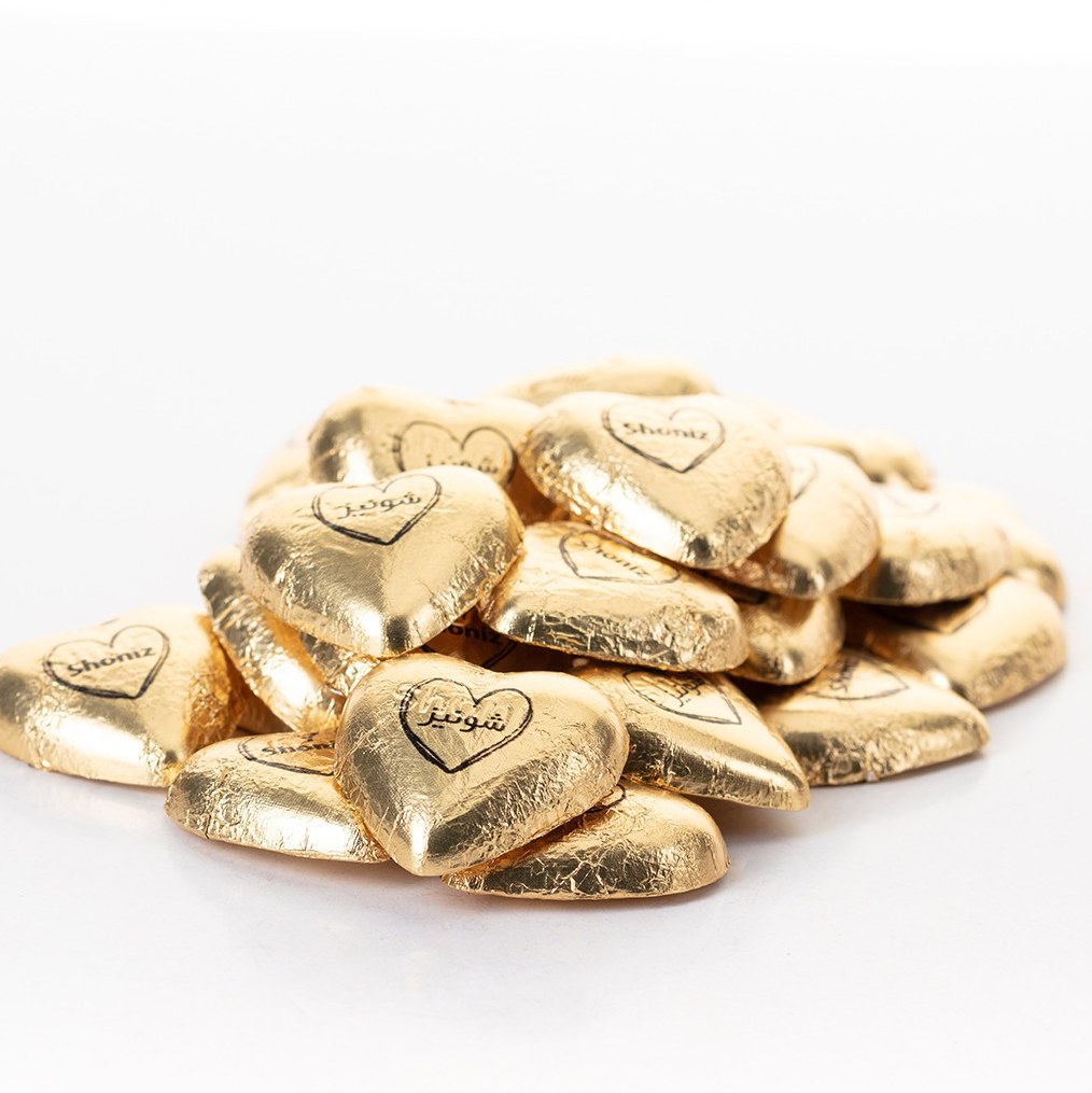 شکلات قلبی شیری 500 گرمی لوبلی