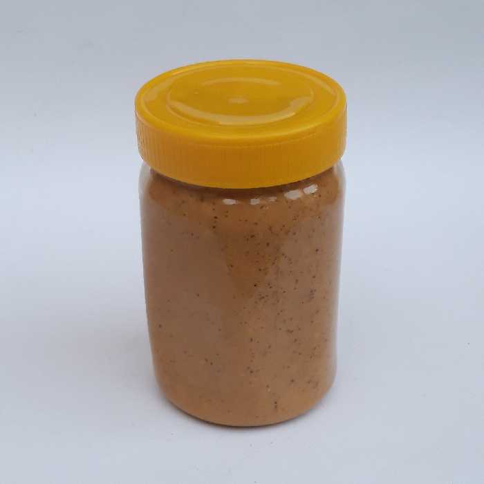 کره بادام زمینی اعلا تازه خوش طعم به شکل کرنچی (500 گرمی) موسسه پژوهشی طبی بازرگانی سیمرغ