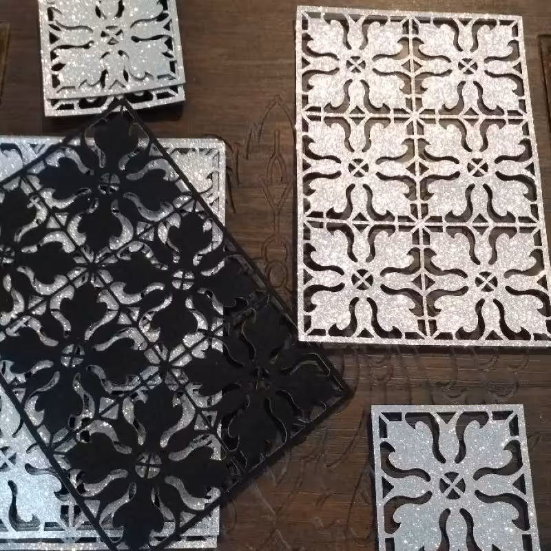 پک (ست) زیرلیوانی و زیر بشقابی چرم شاین (دولایه و قابل شستشو)