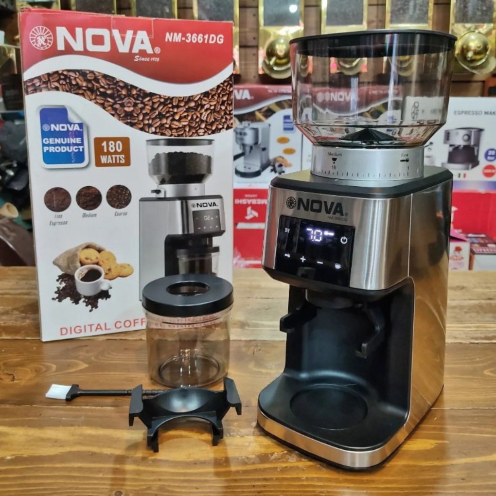 آسیاب قهوه دیجیتال نوا مدل NM-3661DG