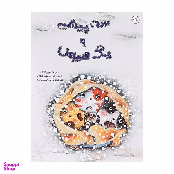 کتاب سه پیشی و یک هیولا اثر سارا شاهین کانات انتشارات برکه خورشید