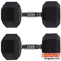 دمبل شش ضلعی PSH مبارز 15 کیلوگرم یک جفت