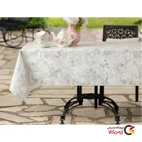 سفره رومیزی ترک 6 نفره 140.200 سانتی‌متری یاسی برند مادام کوکو