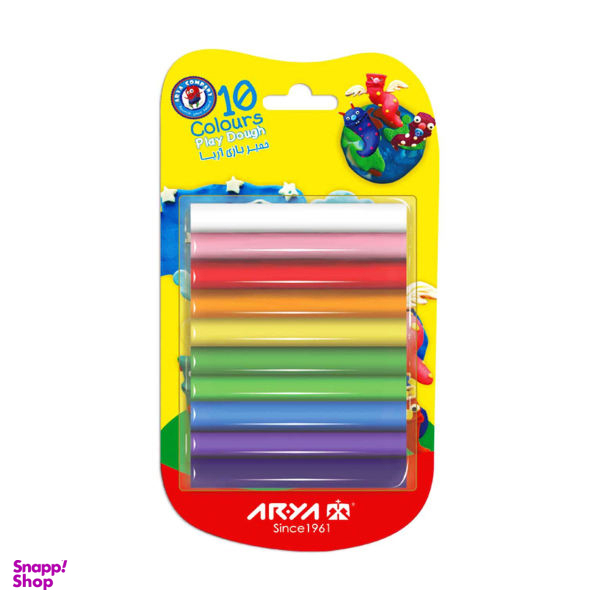 خمیر بازی آریا (Arya) کد 1021 مجموعه 10 عددی