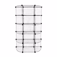 ست قفسه مشبک مدل دو طرف هلالی پنج طبقه 32x32(ارسال پس کرایه و به عهده مشتری)