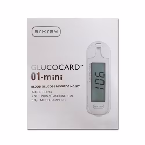 دستگاه تست قند 01  خون آرکری مدل Glucocard 01 Mini