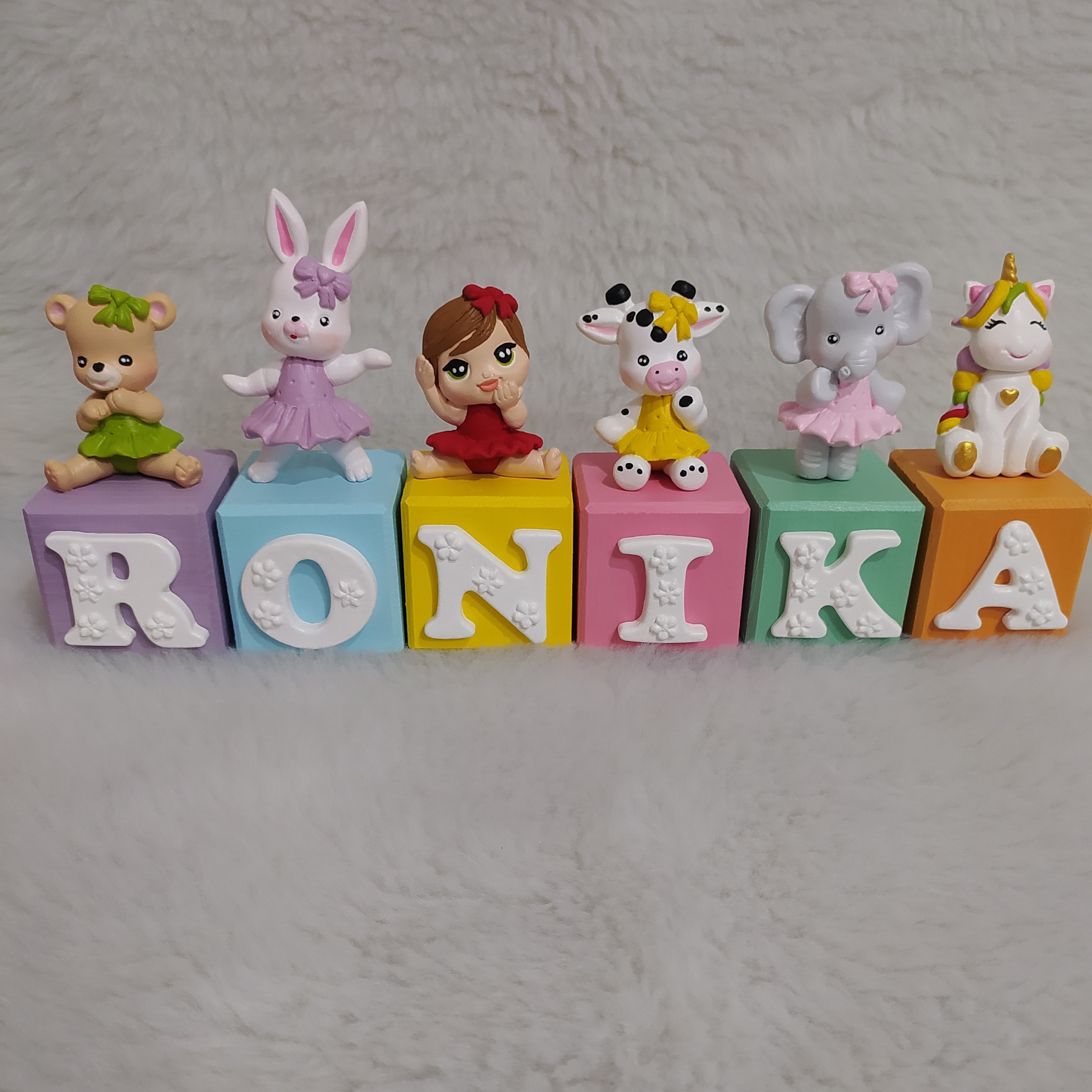 مکعب اسم چوب روس دخترانه