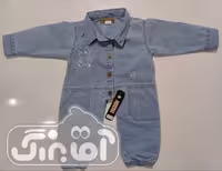 سرهمی جین آبی روشن مدرنا