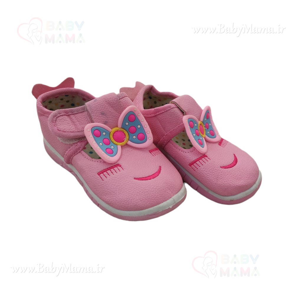 کفش چسبی دخترانه مدل پاپیون