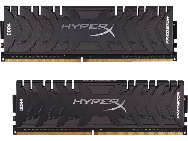 رم کامپیوتر 16 گیگابایت DDR4 دو کاناله 3200 مگاهرتز کینگ استون HyperX Predator