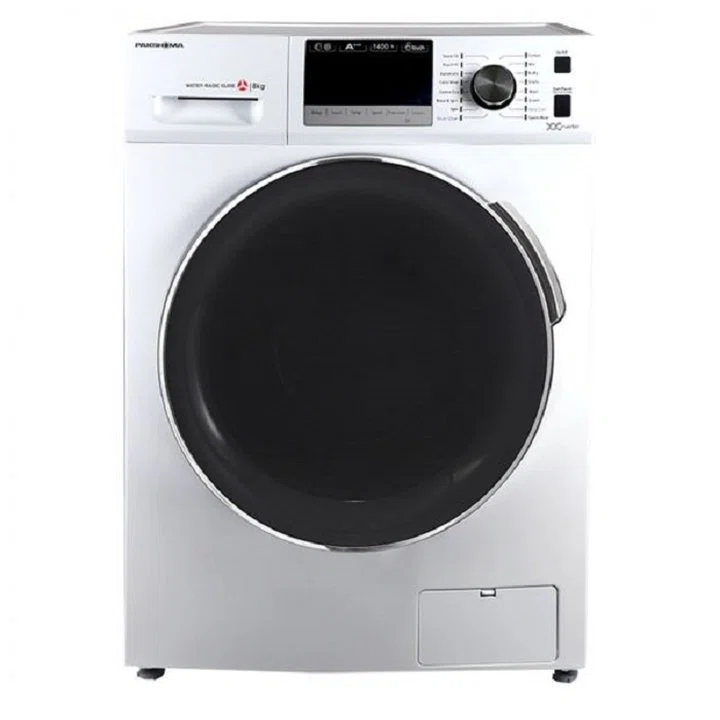 خرید و قیمت ماشین لباسشویی 8 کیلویی پاکشوما مدل TFB-84403