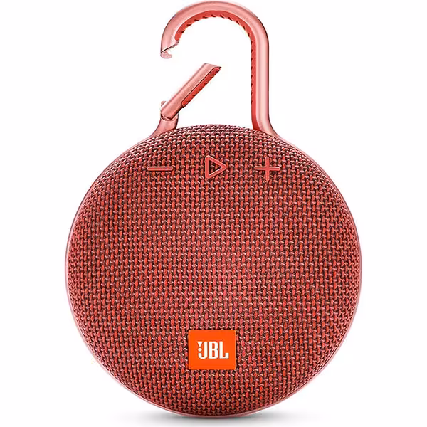 اسپیکر جی بی ال پرتابل ضد آب وایرلس بلوتوث مدل Clip 3 طرح Red - Hiapple.ir