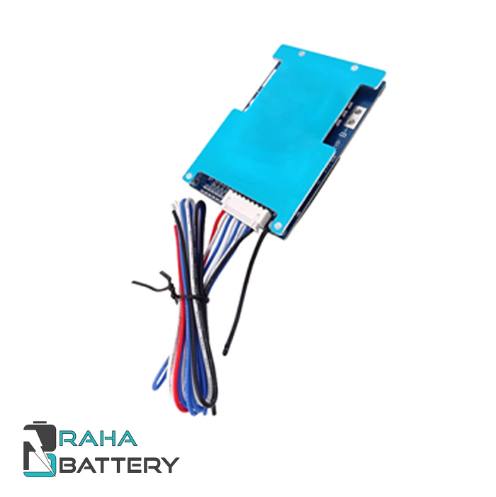 برد محافظ BMS PCM باتری لیتیوم یون 6 سل 20A با بالانس و کنترل دما