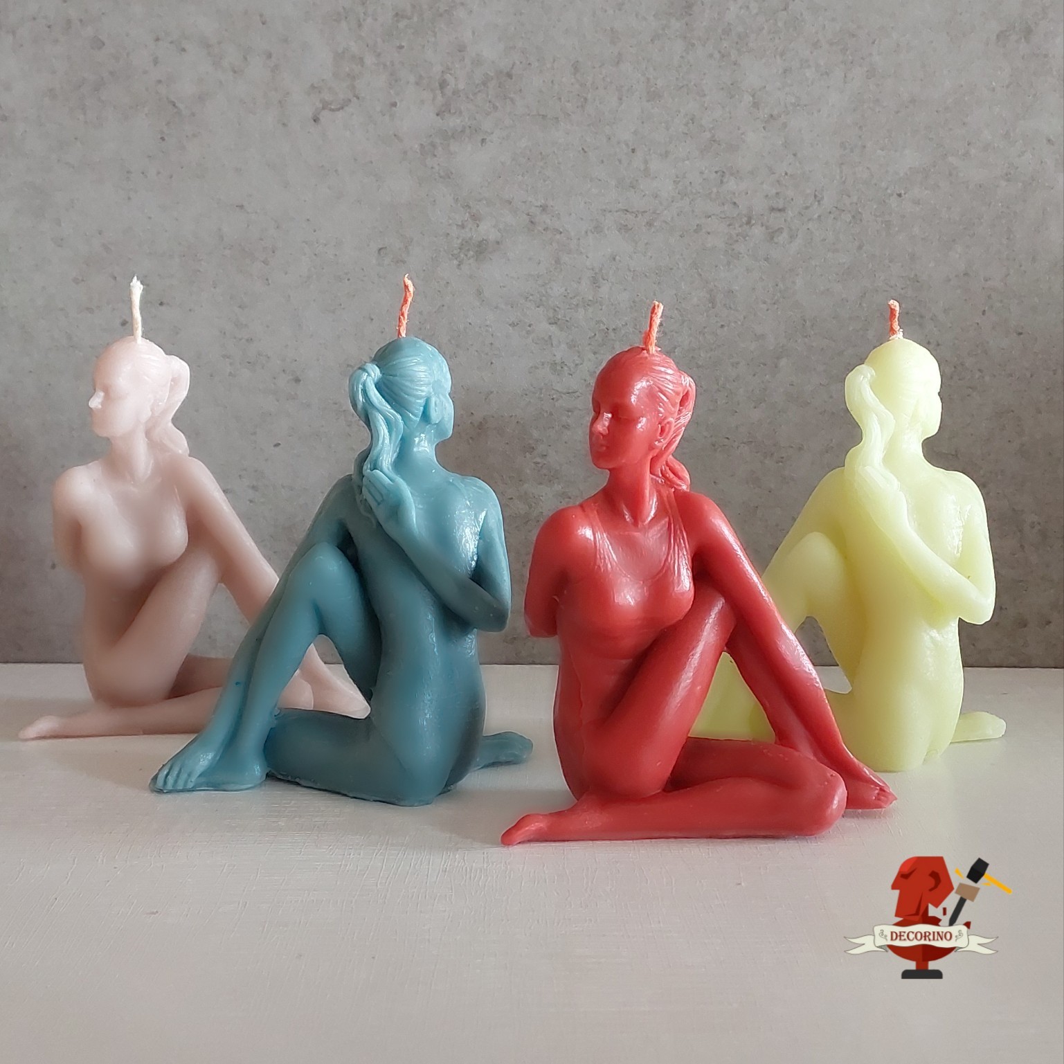 شمع یوگا در رنگ دلخواه شما