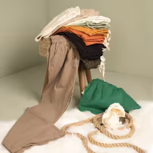 شلوار نیم بگ لنین