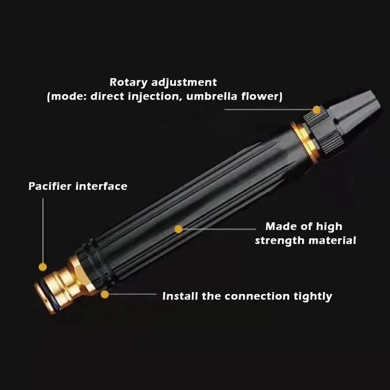 کارواش فلزی سر شلنگی دارای دو حالت 