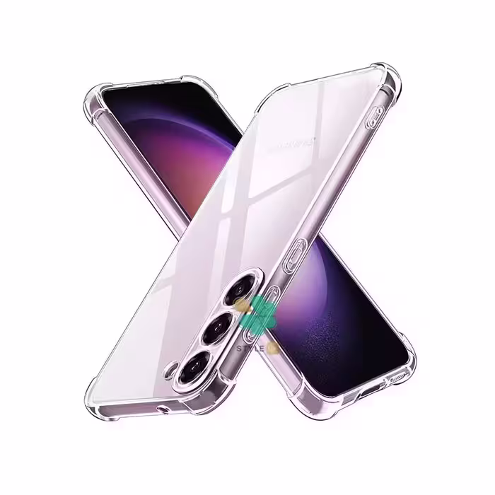قاب گوشی ایربگ دار مدل محافظ لنز دار مناسب Samsung Galaxy S23 Plus